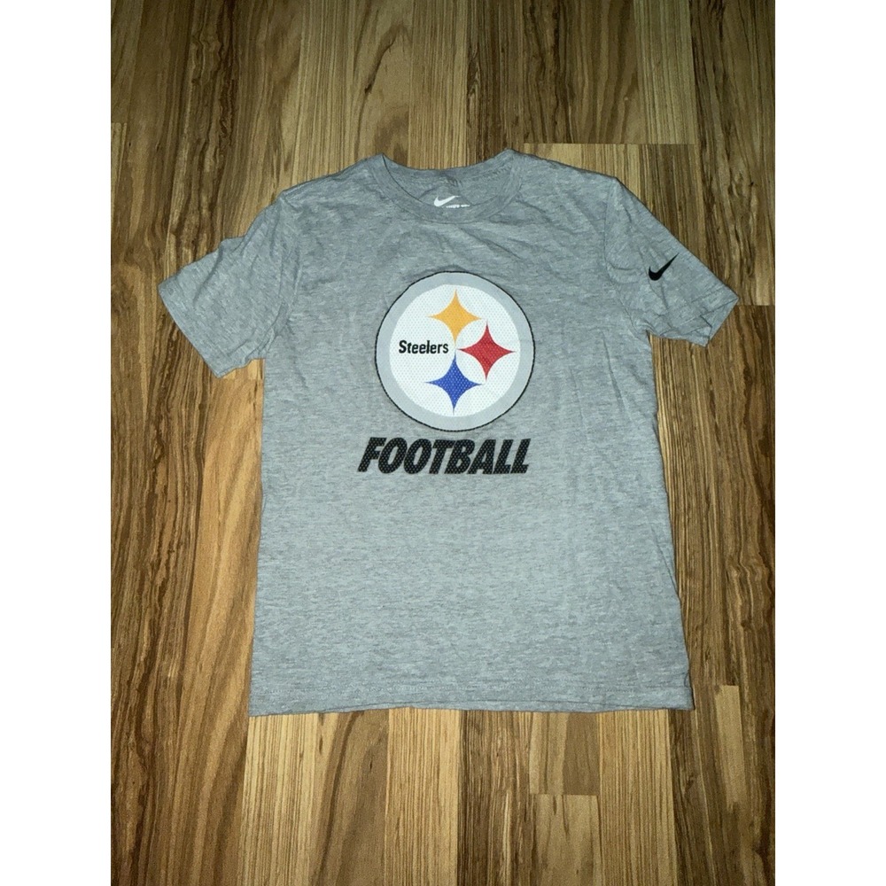 Pittsburgh Steelers NFL Nike Tee cotton Youth Tee Sz M Medium 10/12